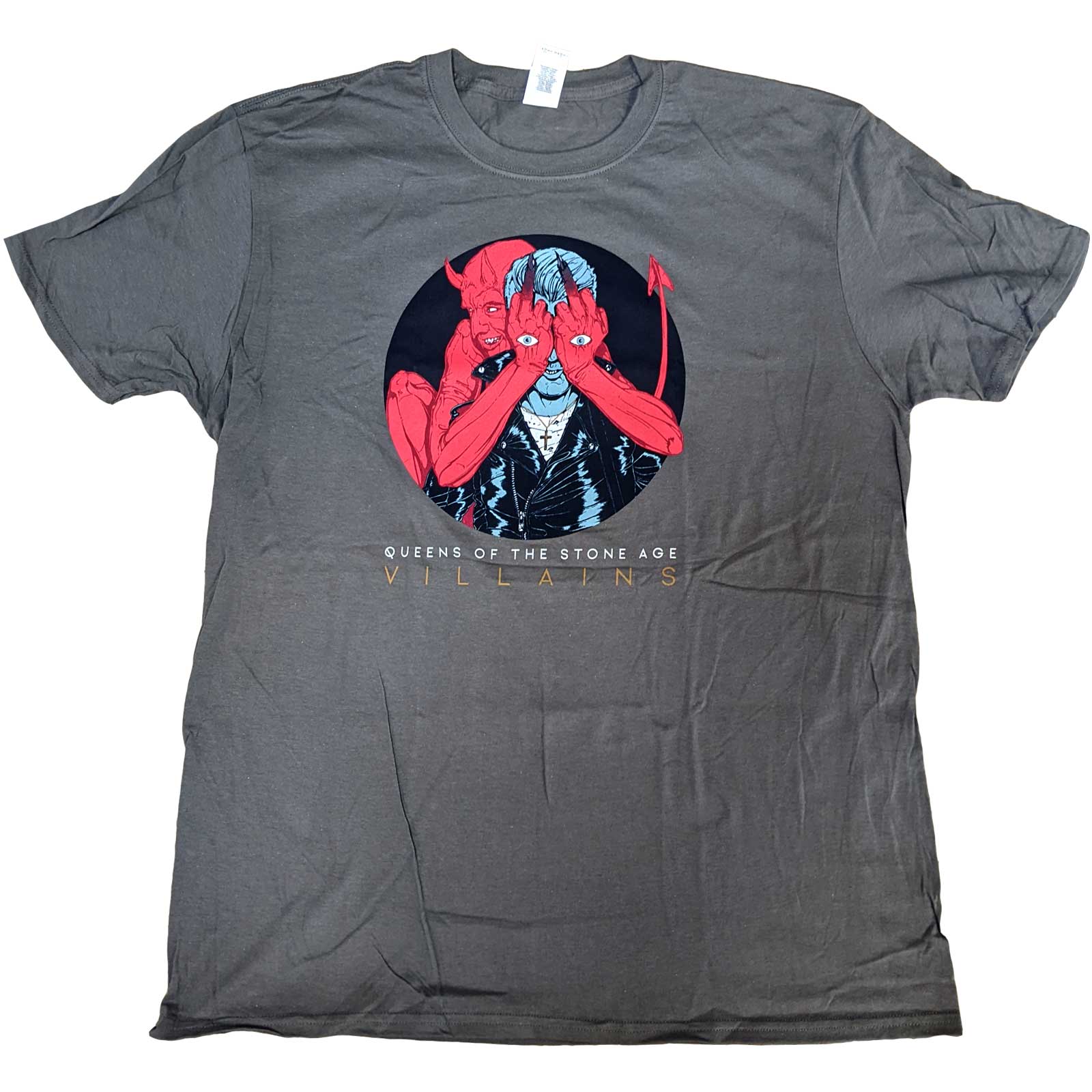 Image of Queens of the Stone Age T-Shirt - VILLAINS R&L 2017 Rock Off